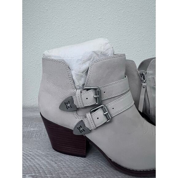 Sam Edelman Western Windsor in Cubano Suede Ankle Block Heel Booties - Size 11 - Picture 2 of 7